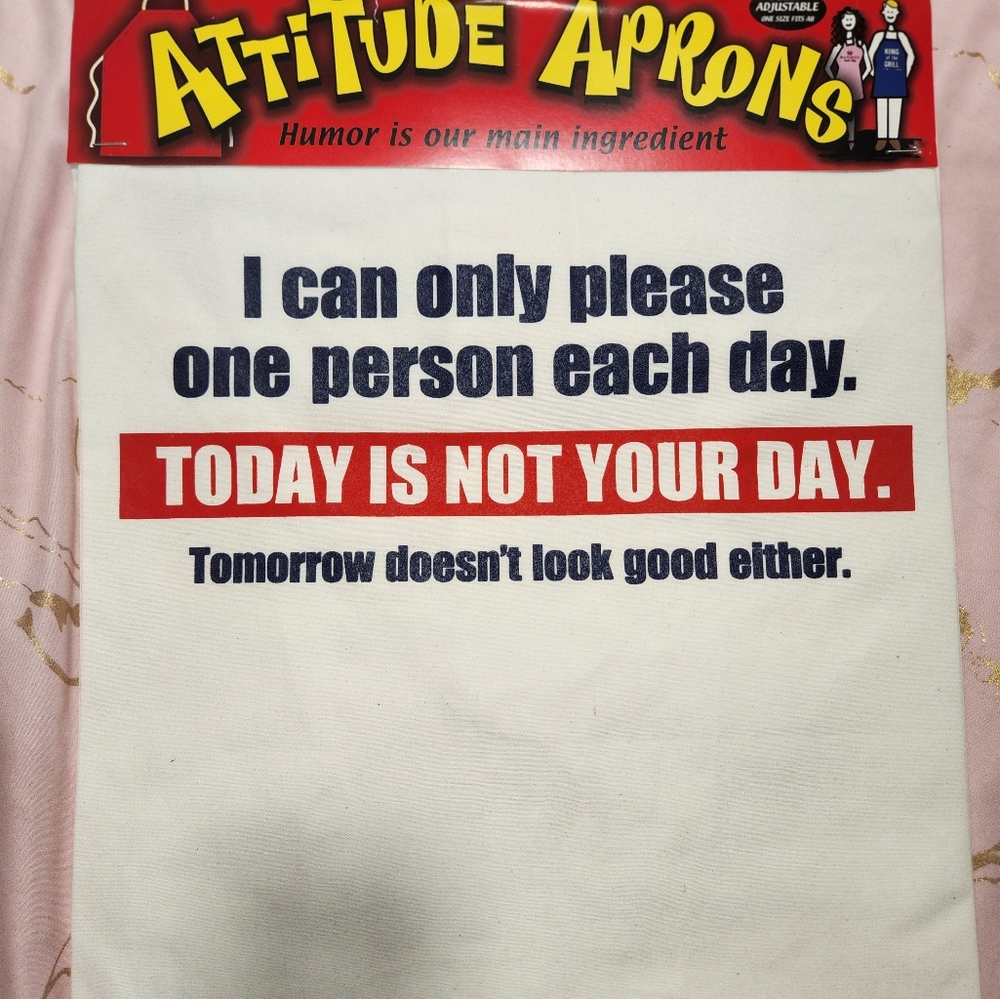 Attitude aprons